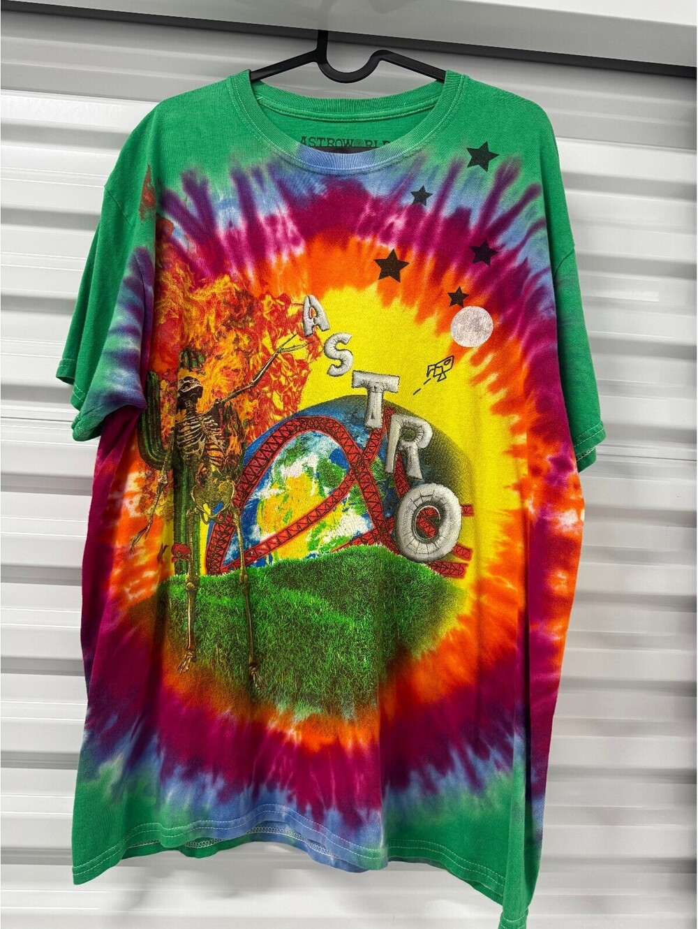 Travis Scott Astroworld Wish You Were Here Tee Multi L